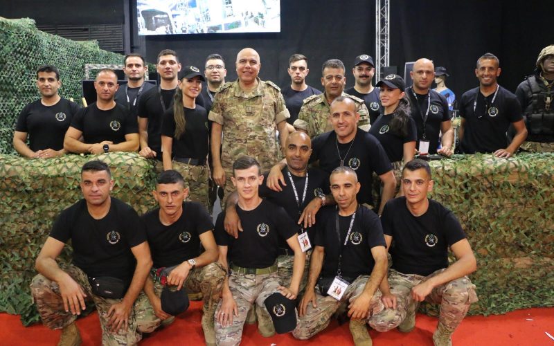 الجيش اللبناني يشارك بفاعلية  في مهرجان بيروت الرياضي
