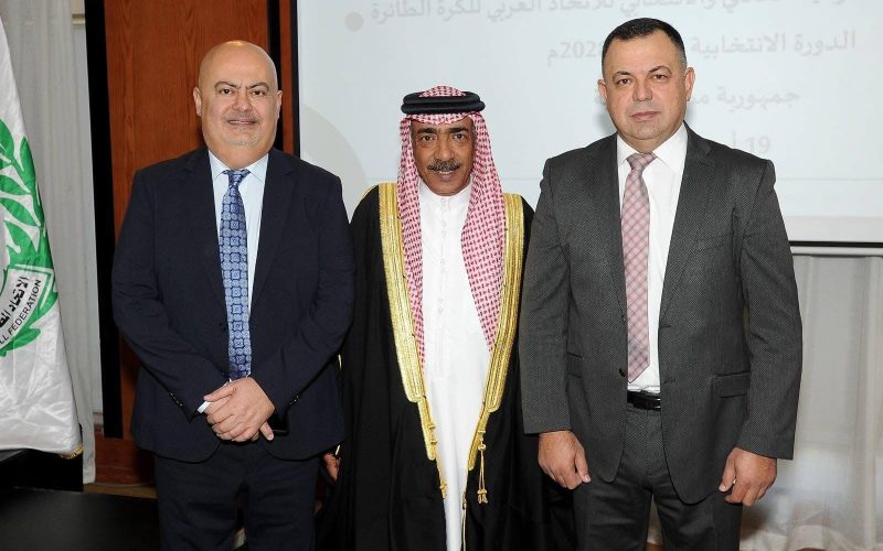 الطائرة: المهندس علي خليفة  عضوا في الاتحاد العربي لولاية جديدة
