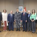 اللواء عبدالله استقبل السّفير الأردني ونقيب الصّحافة على رأس وفد من النّقابة