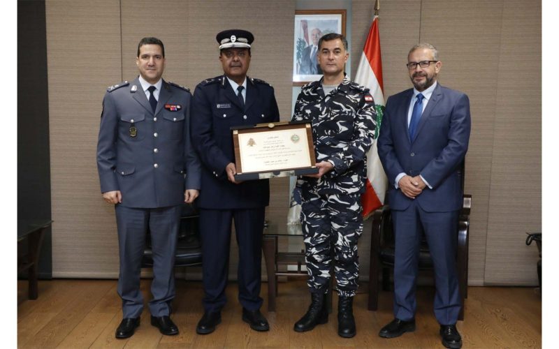 اللواء عبدالله استقبل رئيس الاتحاد الرياضي العربي للشرطة