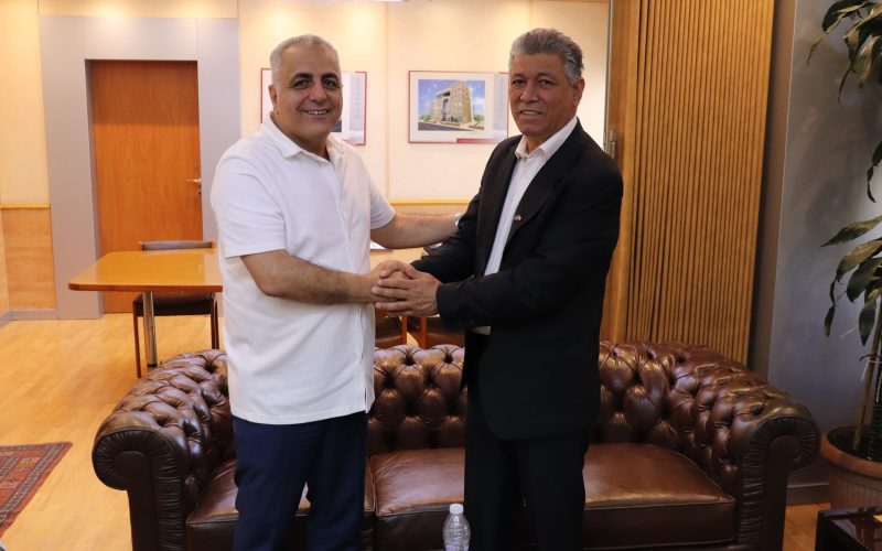 كركي يستقبل وفدًا من اتحاد نقابات عمّال فلسطين في لبنان