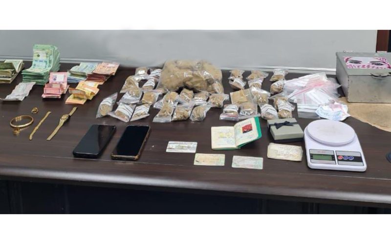 مروّج مخدّرات في قبضة مفرزة استقصاء الجنوب.