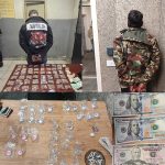 مفرزة استقصاء شرطة بيروت توقف شخصَين بجرم مخدّرات وتضبط كميّة منها.