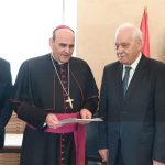 وفد من “القومي” زار السفارة البابويّة معزياً السفير البابوي بوفاة البابا فرنسيس (وفد من “القومي” زار سفارة البابوييّة معزياً السفير بابوي بوفاة البابا فرنسيس)