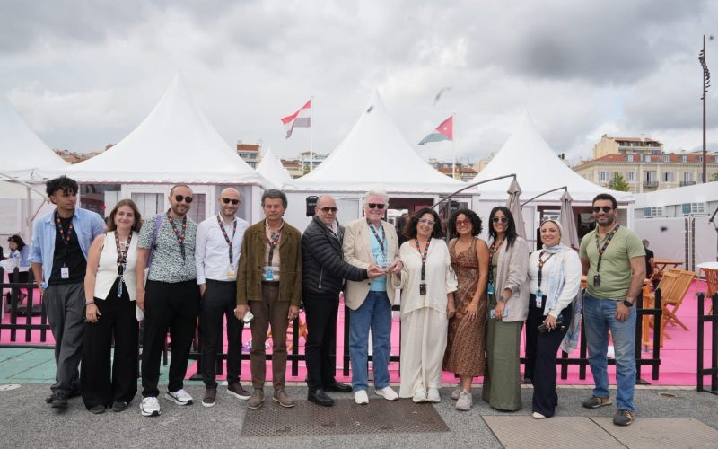 الجناح المصري يفوز بجائزة أفضل تصميم في مهرجان كان السينمائي 2025