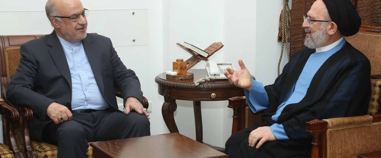 العلامة فضل الله استقبل السّفير الإيراني المرحلة صعبة وتحتاج لحوار عام وخاص