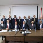 بحضور ممثل الأولمبية الدولية والأولمبي الآسيوي و 18 إتحاد أولمبي من أصل 32 الأولمبية اللبنانية إنتخبت لجنة تنفيذية بالتزكية برئاسة بطرس جلخ رمضان وتامر وقبلاوي وحنين نواباً ورستم أميناً عاماً  ومقلّد أميناً للصندوق وزغيب محاسباً