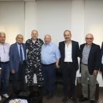 زار وفد من جمعية تجار كورنيش المزرعة برئاسة الحاج عفيف كشلي، صباح اليوم، قائد شرطة بيروت العميد عماد الجمل