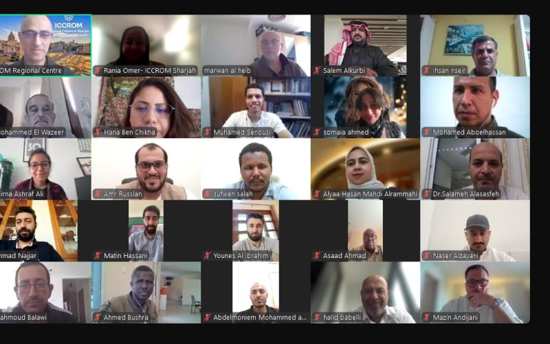 مركز إيكروم الإقليمي في الشارقة يطلق المرحلة الثانية من الدورة التدريبية حول الحفظ الإنشائي للمباني التراثية