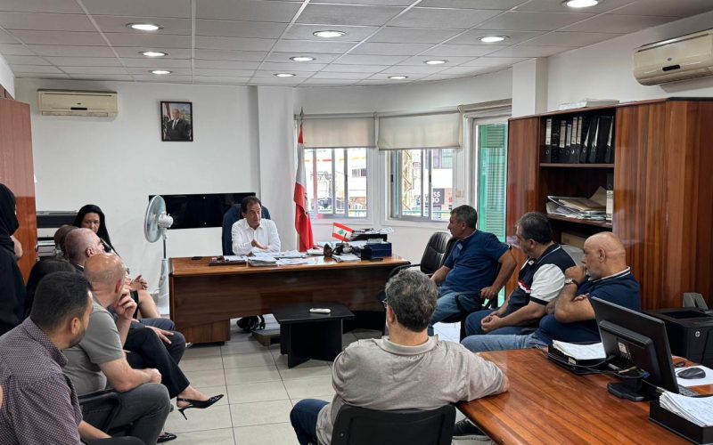 جبران زار مصلحة بعبدا: توزيع المياه بالتساوي رغم التقنين بسبب الشح