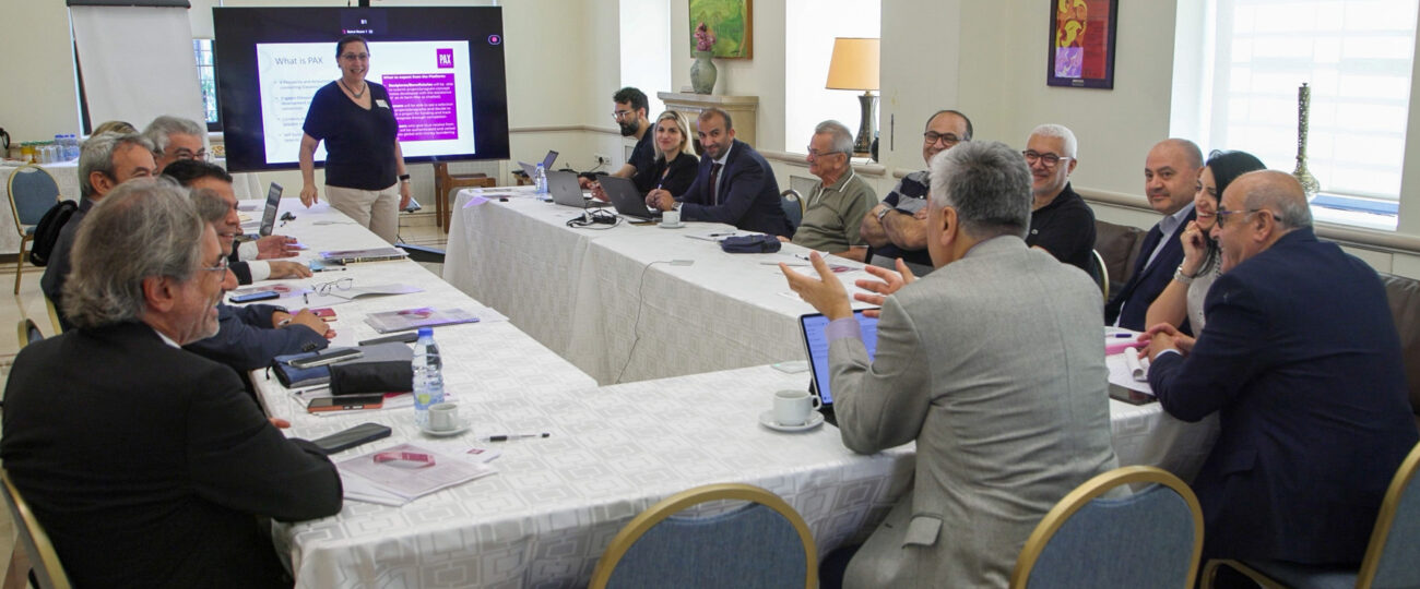 ورشة عمل قطاع المياه في لبنان بين LAU  و PAX