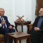 اللواء شقير قدّم واجب العزاء للسيد علي فضل الله بوفاة حرَم المرجع فضل الله