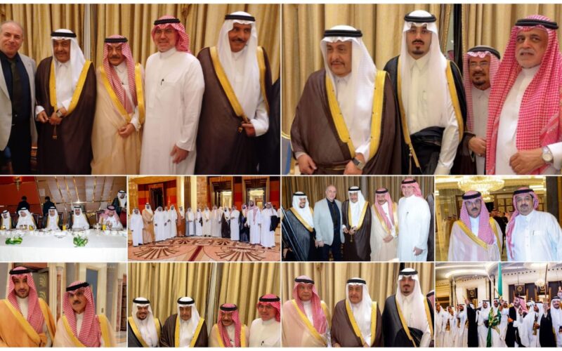 أمراء ووزراء ووجهاء ومسؤولون يهنئون وليد الجميعة بزفاف نجله “خالد” في ليلة سعودية استثنائية أمراء ووزراء ووجهاء ومسؤولون يهنئون وليد الجميعة بزفاف نجله “خالد” في ليلة سعودية استثنائية