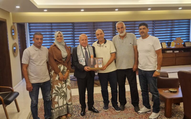 الاتحاد الفلسطيني لكرة القدم فرع الشتات يهنئ السيد هاشم حيدر بإعادة انتخابه رئيسًا للاتحاد اللبناني