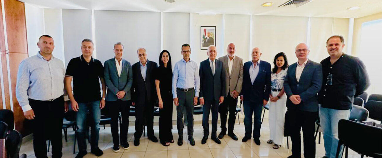 المجلس الجديد لنقابة المستشفيات برئاسة البروفسور يارد استقبل المهنئين