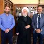 المفتي عسيران يستقبل العقيد قبيسي والرائد عويدات