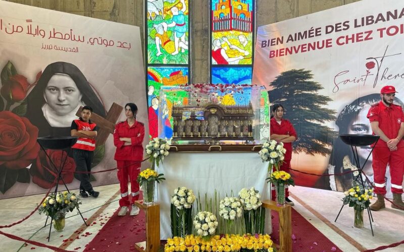 تستمر جولة وزيارة ذخائر القديسة تريزيا الطفل يسوع إلى لبنان، إليكم المحطات المتبقية