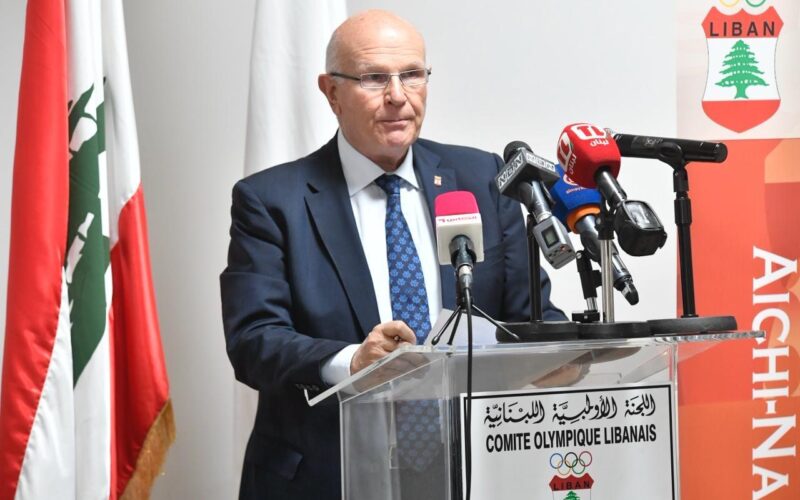 خلال مؤتمر صحافي حاشد  اللجنة الأولمبية اللبنانية أطلقت ” الحملة الترويجية “