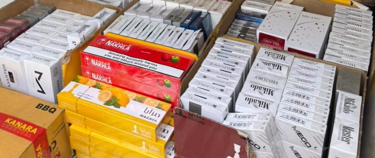 “الريجي” تضبط مصنوعات تبغية مهرّبة ومزوّرة في الحدت وبعبدا