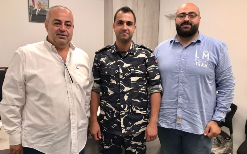 السيد عامر معطي يزور قيادة الأمن الداخلي في الجنوب ويلتقي العميد أبو ضاهر والعقيد الباز والنقيب سليمان