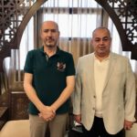 مدير مجموعة معطي غروب السيد عامر معطي يلتقي المحافظ منصور ضو